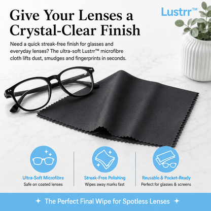 Lustrr Gleam™ Microfiber Cloth