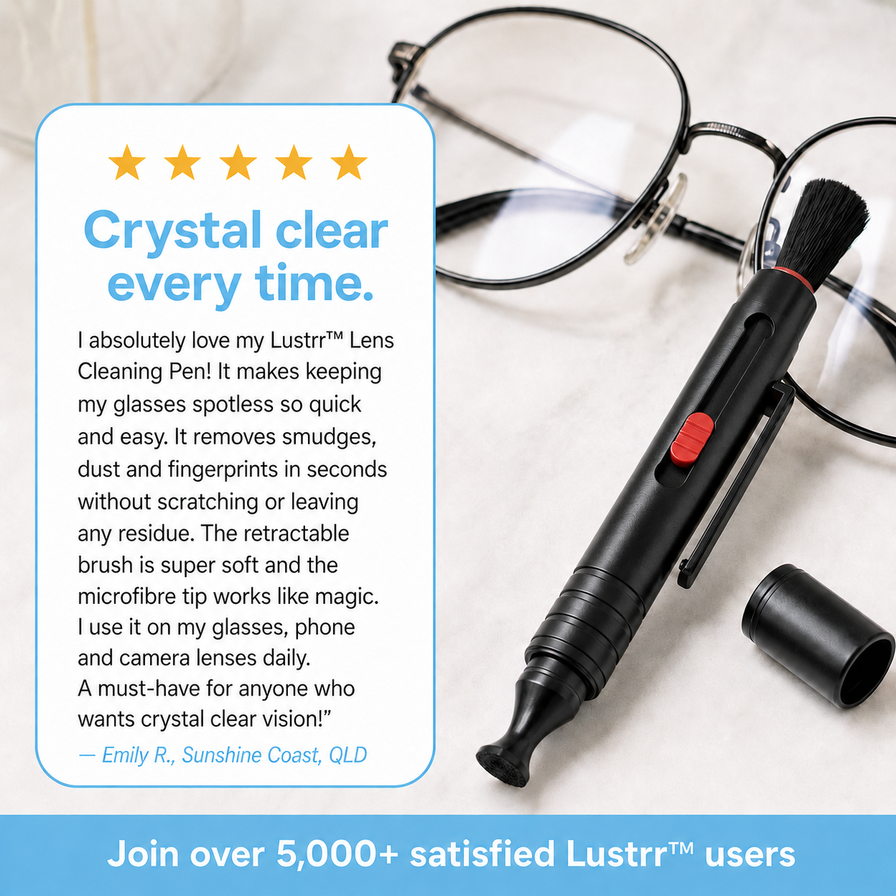 Lustrr Lens™ Cleaning Pen