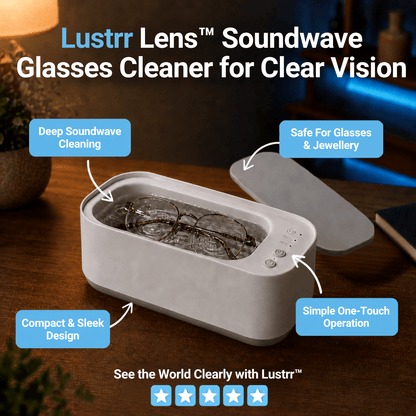 Lustrr Lens™ Soundwave Glasses Cleaner